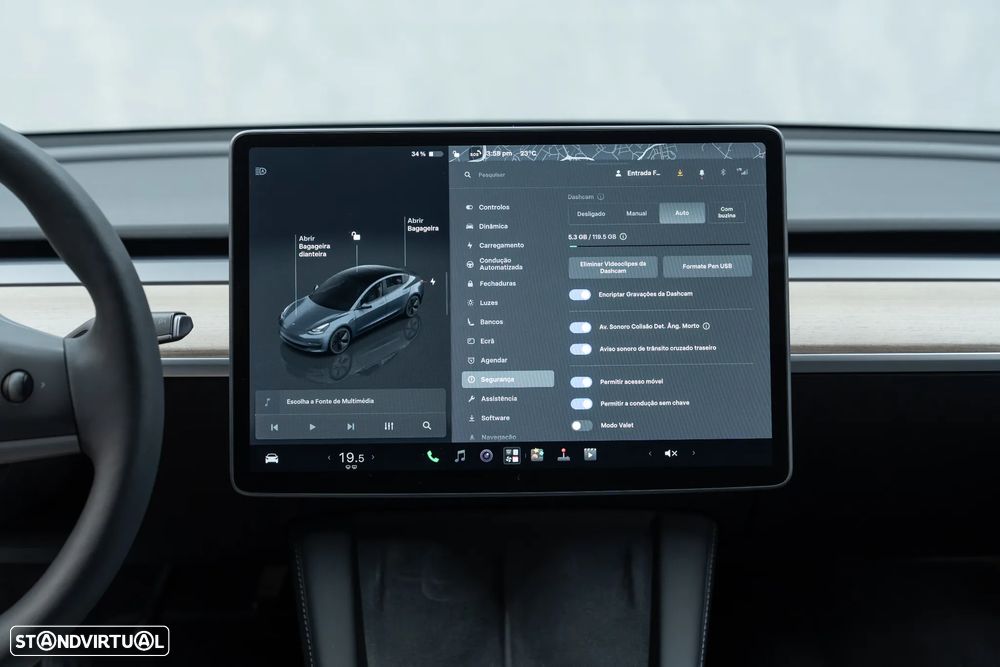Tesla Model 3 Long Range Tração Traseira - 41