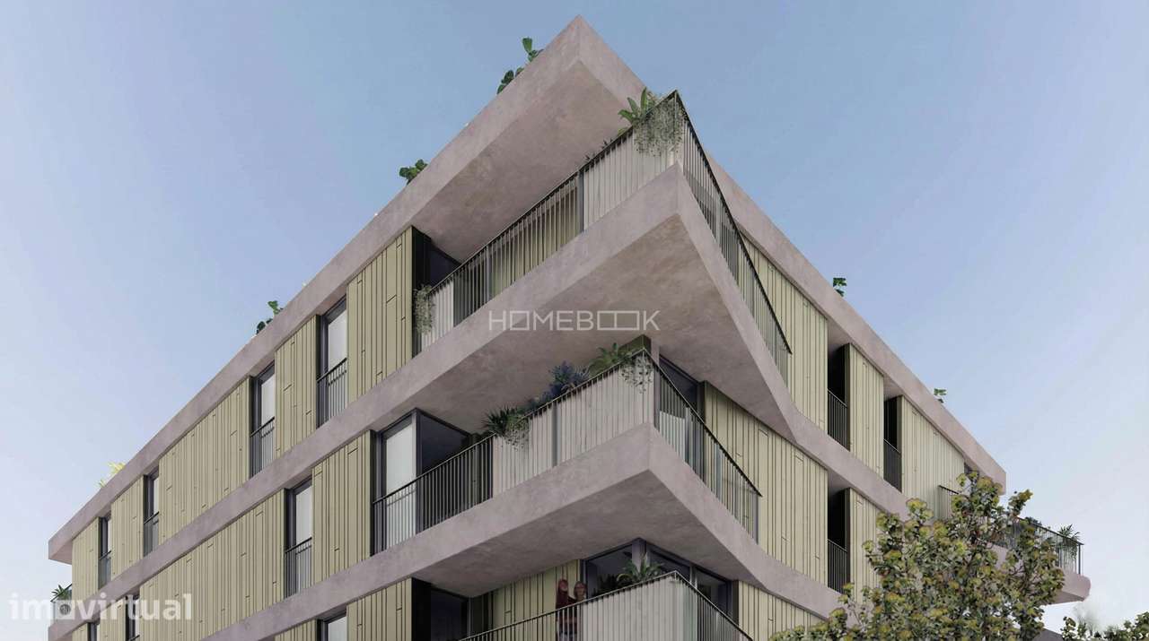 T2 Implex com Terraço Contínuo de 50m² - Grande imagem: 4/13