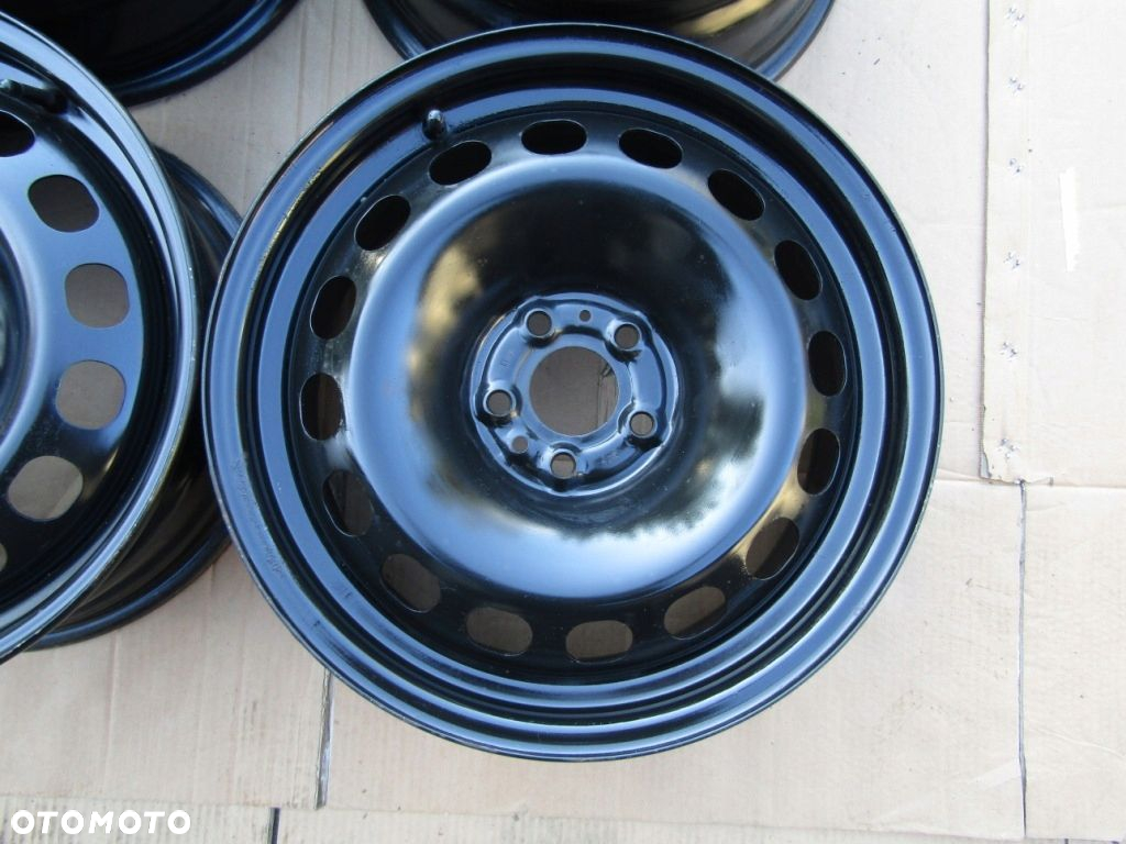 4x Felgi 16 Fiat 500L Tipo II Doblo Opel Combo D 6,5j 5x98 ET39 / oryginał - 9