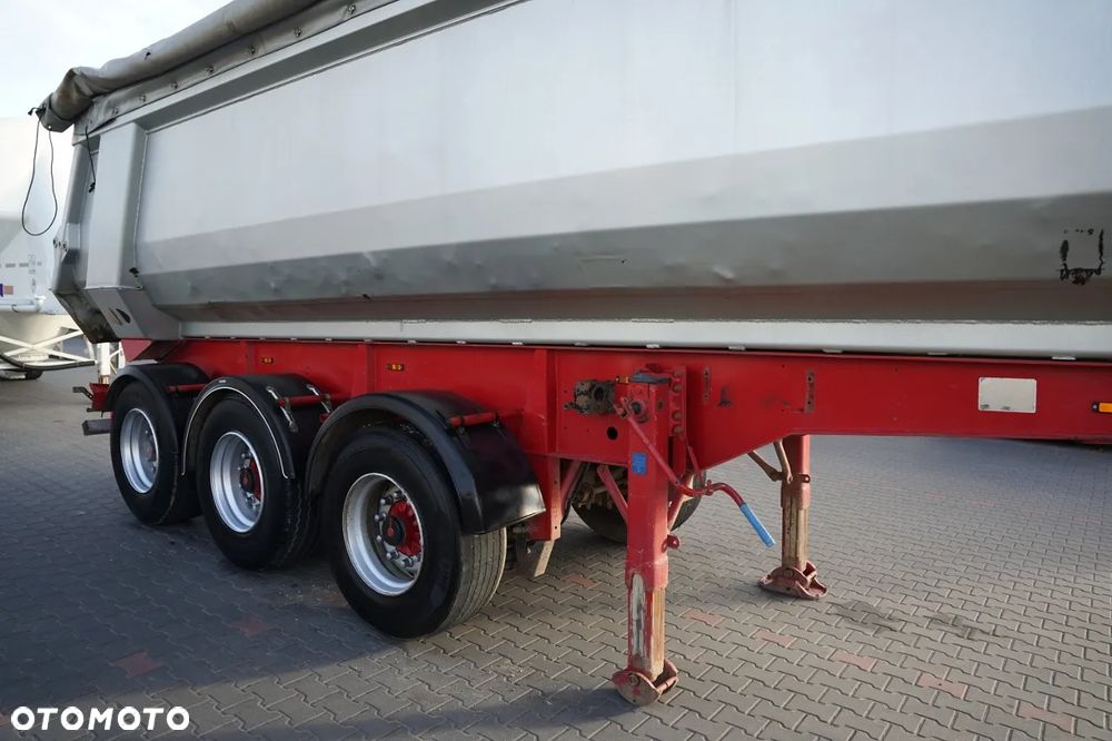 Feber Inter Cars WYWROTKA 29 M3 / ALUMINIOWA  / RYNNA / OŚ PODNOSZONA / SAF - 9