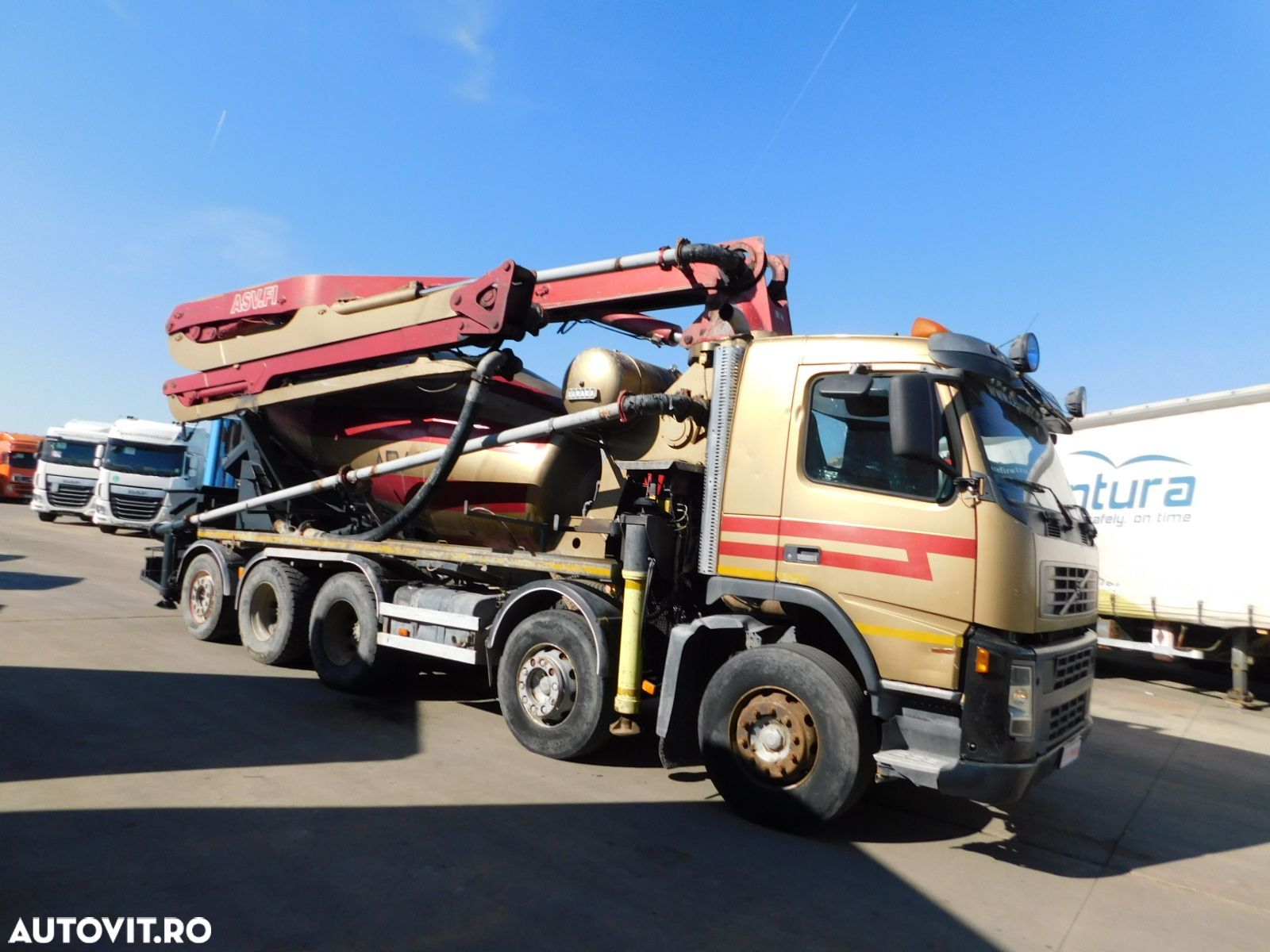 Volvo Pompa de beton cu mixer fm 9 - 8