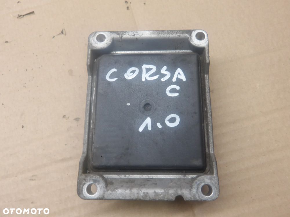 OPEL CORSA C LIFT 03-06 1.0B STEROWNIK KOMPUTER SILNIKA 0261208393 - 2