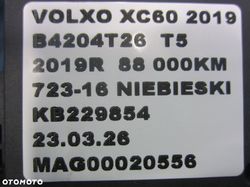 VOLVO XC60 II XC 60 LEWY TYŁ MODUŁ SENSOR RADAR MARTWEGO POLA 31665692 - 7