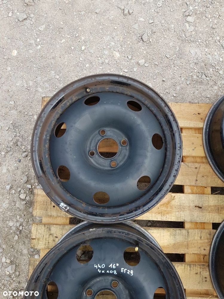 FELGI STALOWE KBA44544 PEUGEOT CITROEN 7.0J x 16 4X108 ET 29 - 6