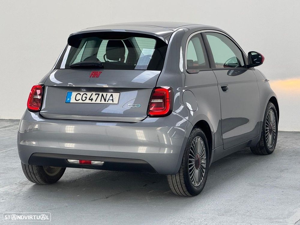 Fiat 500e 23,8kWh Red - 4
