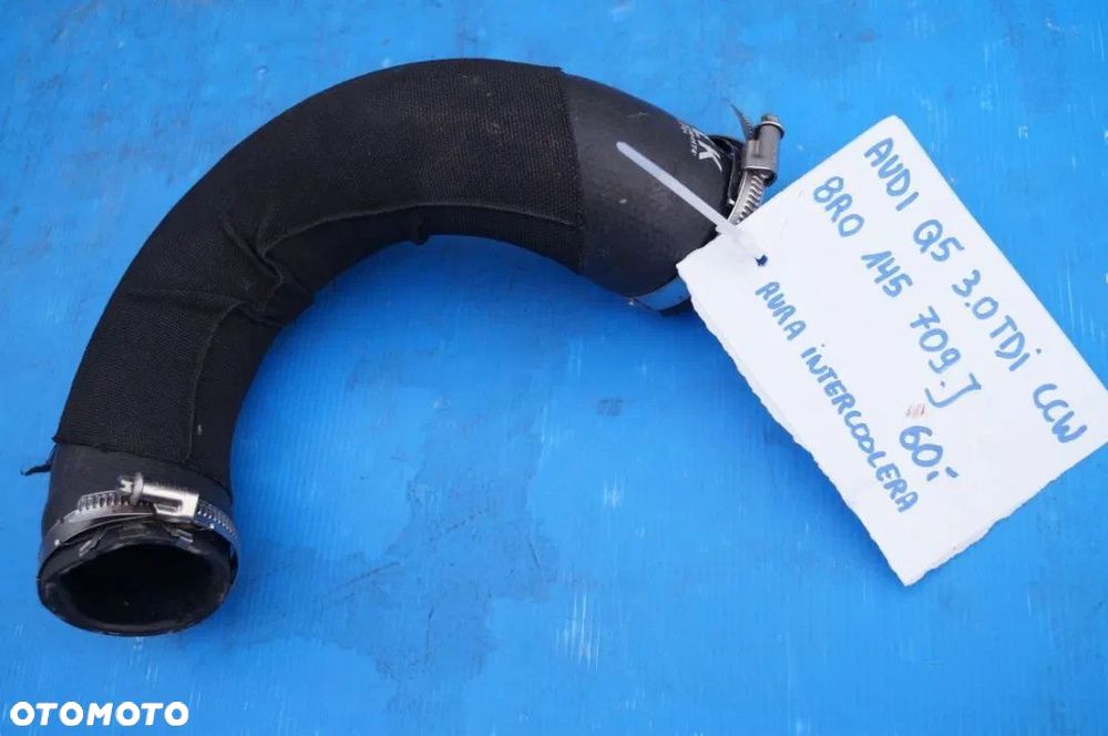 Rura powietrza intercooler Audi Q5 3.0 TDi 8R0145709J 8R0145738AB Gliwice - 3