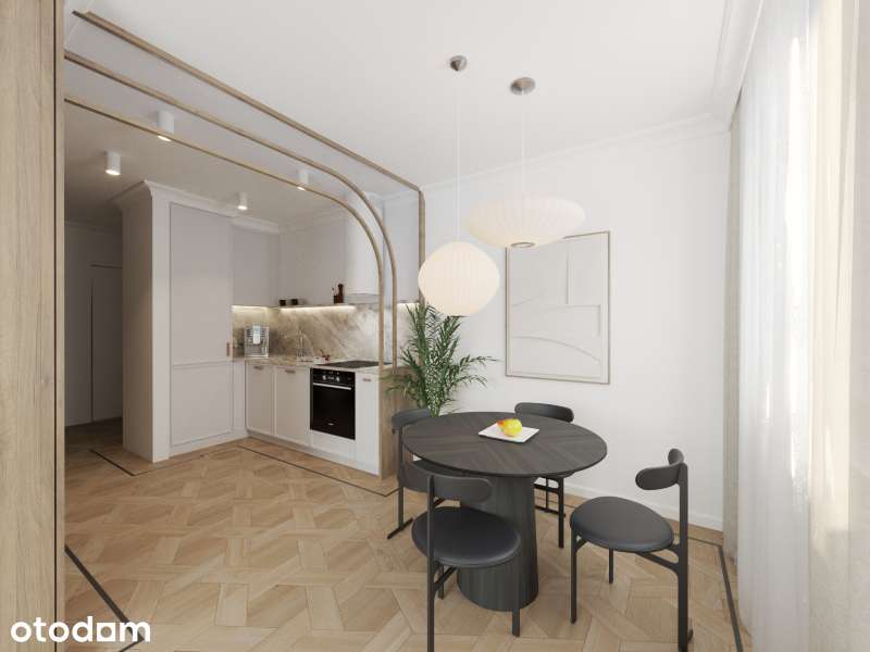 Apartament 40mkw., aż 3 pokoje