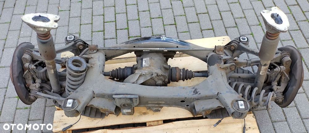 bmw 3 gt f34 13-21 belka tylna wahacze sanki zwrotnice dyfer 2.81 7605589 - 5