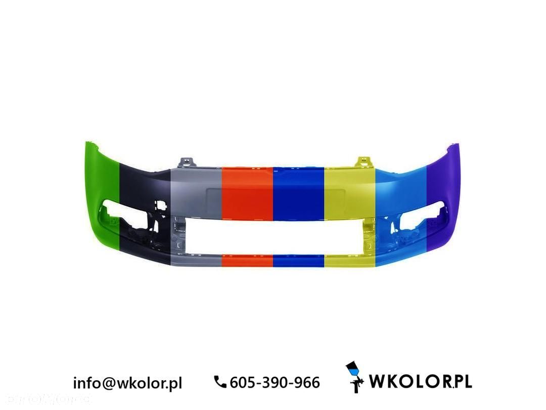 NOWY ZDERZAK VW POLO V 2014-2017 LAKIEROWANY W KOLOR - 1