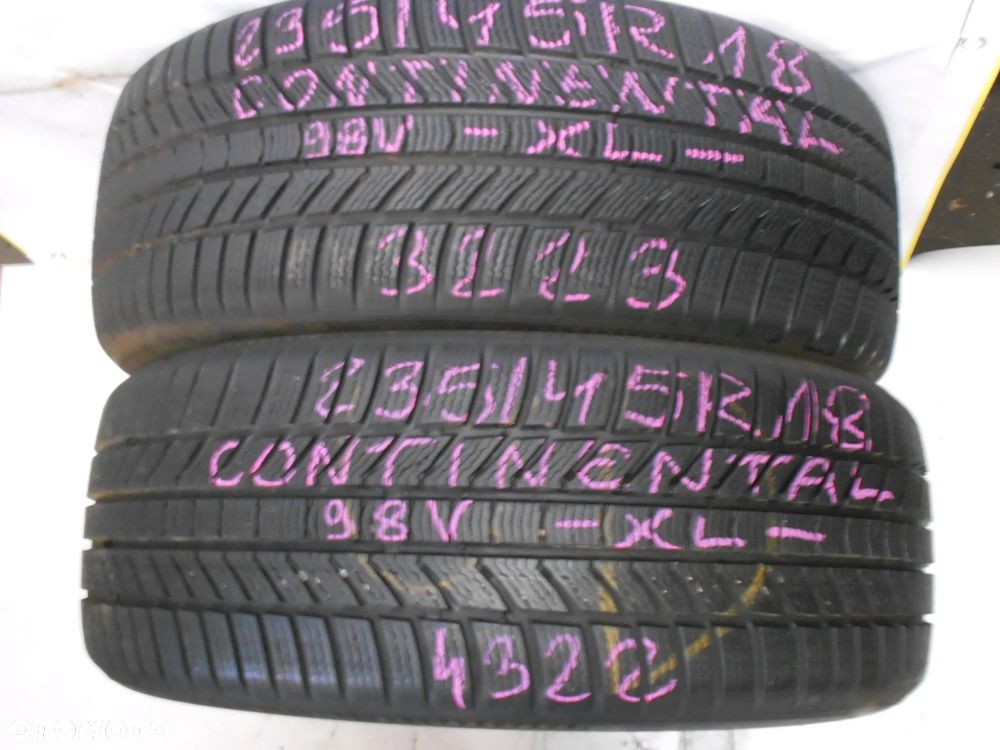 OPONY 235/45R18 CONTINENTAL WINTER CONTACT TS 870P XL DOT  3223 /  4322 7.8MM - 1