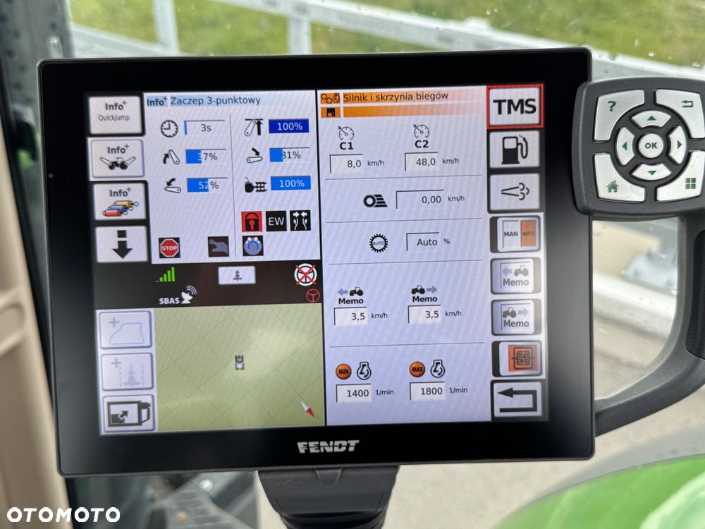 Fendt 724 PROFI + GPS Trimble RTK Super Stan Traktor 4x4 - 11