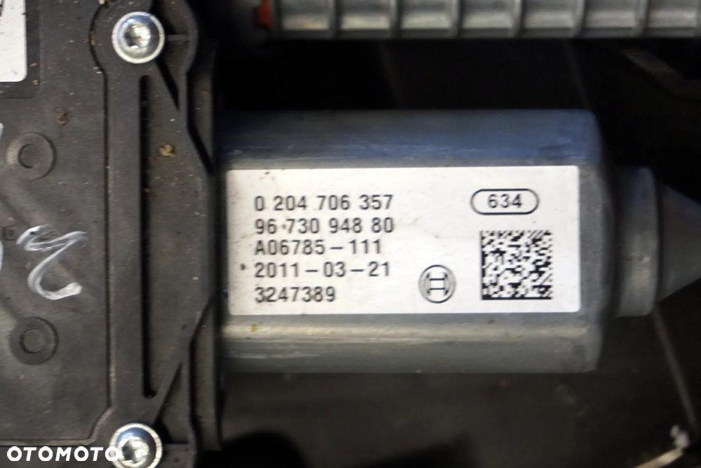 HAMULEC RĘCZNY ELEKTRYCZNY 3008 I 1.6 HDI 8V 9673094880 0204706357 A2C53379975 470217 PEUGEOT 2009-2013 - 6