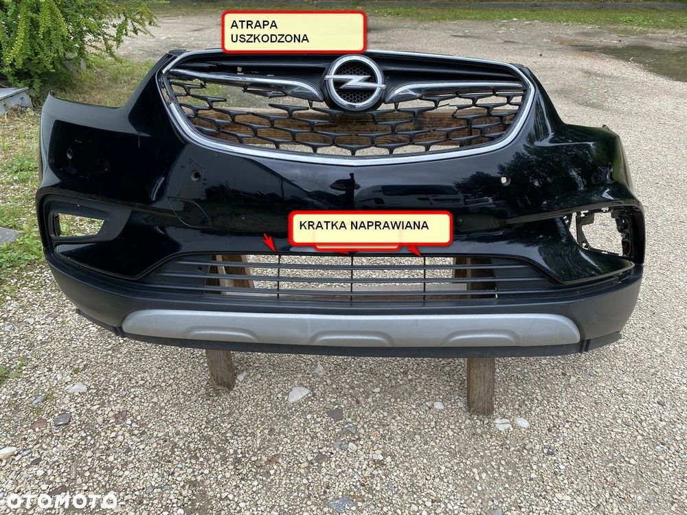 ZDERZAK PRZÓD PRZEDNI OPEL MOKKA I A LIFT 16- 475498858 Z KRATKĄ I SPOILEREM - 5