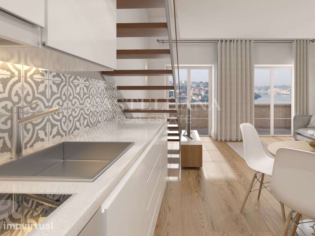 Apartamento T1 na encosta da Serra do Pilar, Vila Nova de Gaia - Grande imagem: 5/64