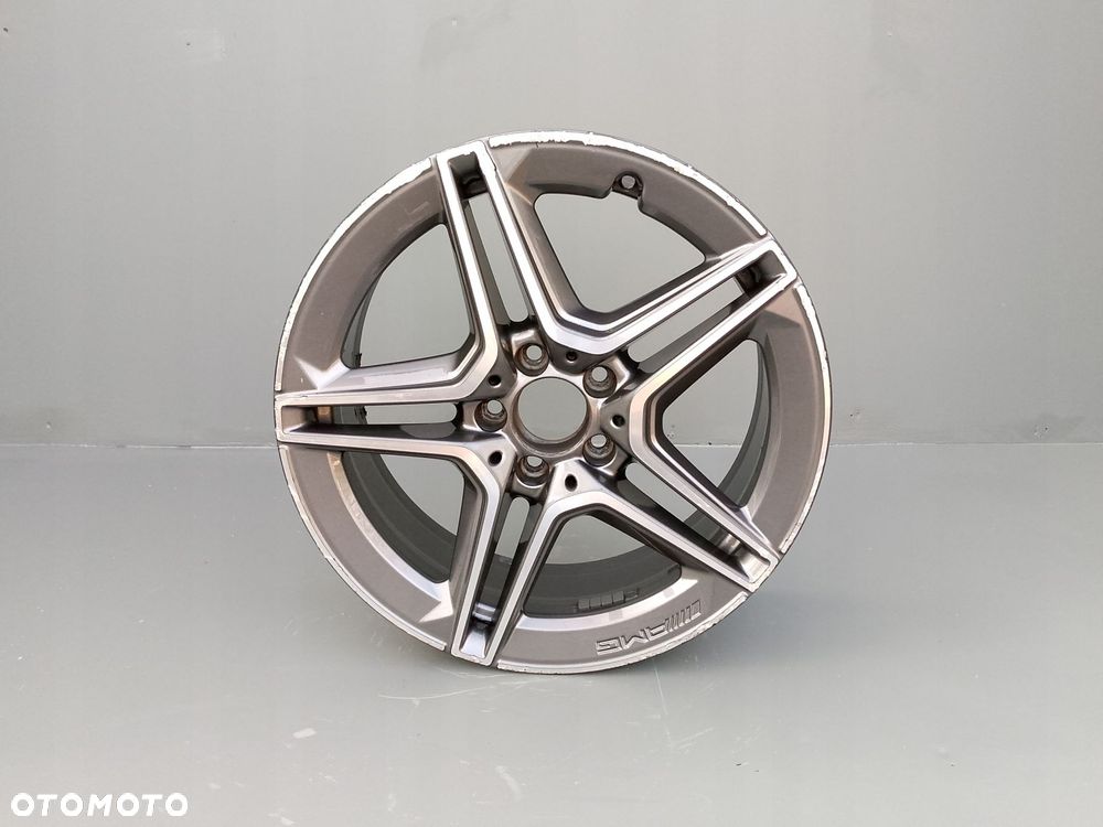 MERCEDES W205 C KLASA FELGA ALUMINIOWA AMG OE 7.5" x 18" 5x112 ET 44 - 2