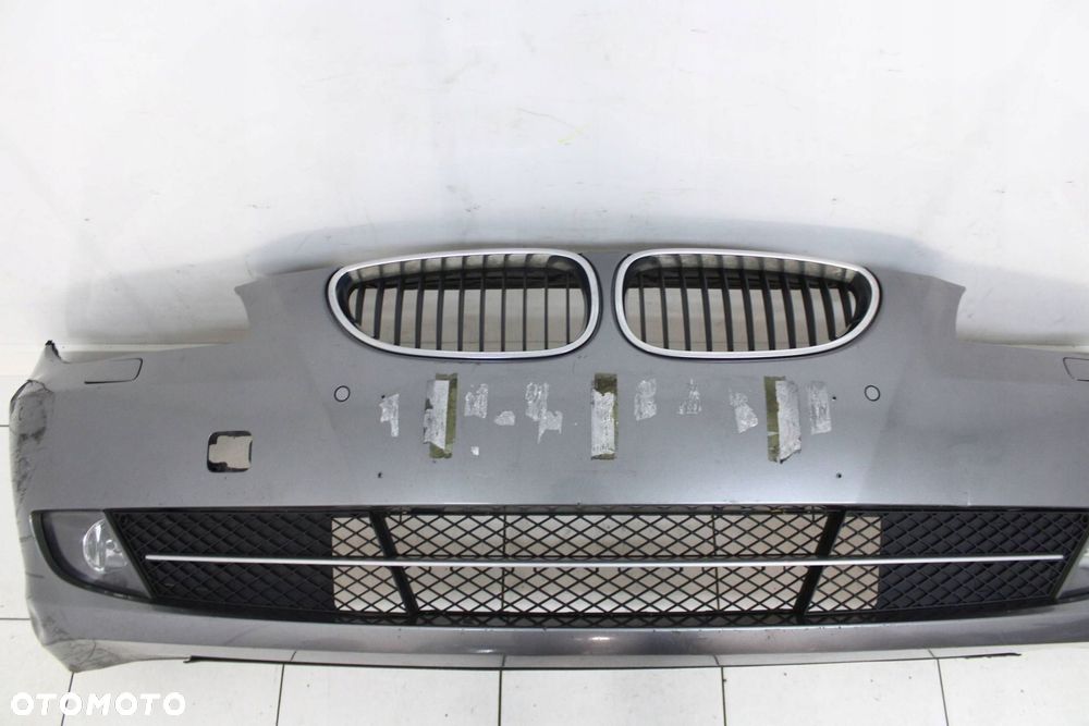 BMW 5 E60 E61 LIFT 2007R- ZDERZAK PRZÓD PRZEDNI PDC XENON A52 - KOD LAKIERU - 6