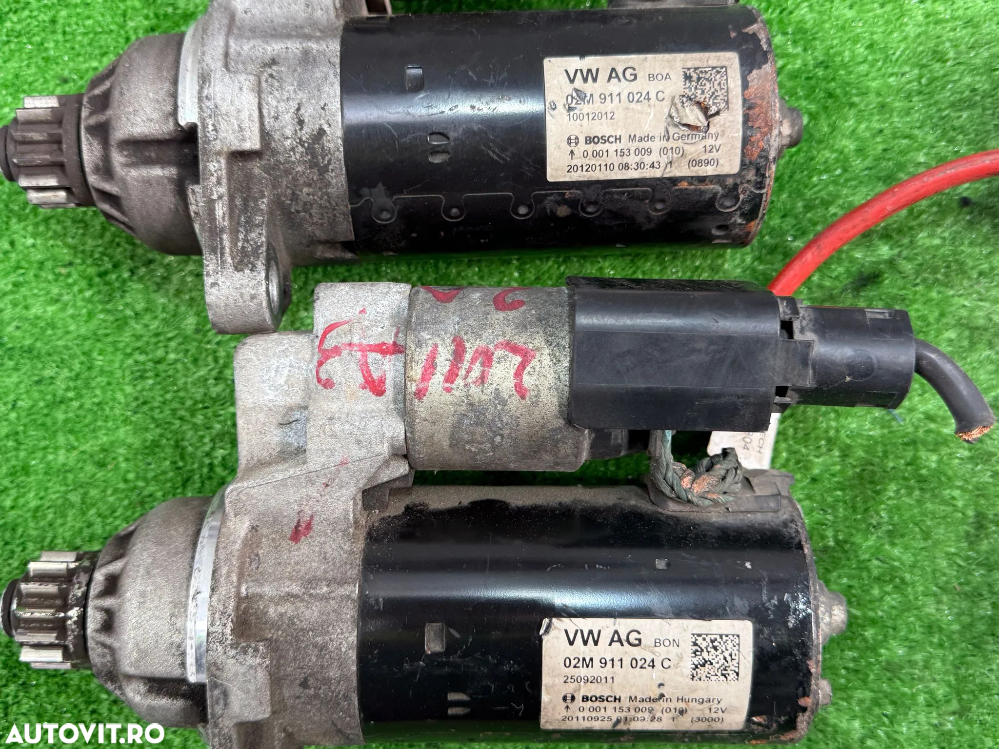 ELECTROMOTOR ( 5 BUC.) VOLKSWAGEN / SKODA / SEAT / AUDI COD OEM 02M911024C 02M911024S 02E911024H - 7