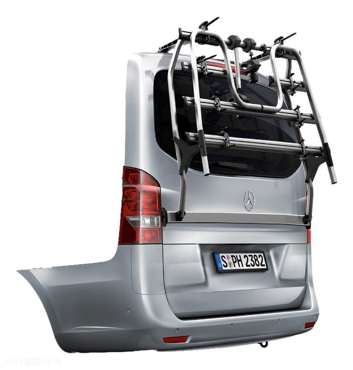 MERCEDES VITO W447 bagaznik na tylna klape 4 rowery - 1