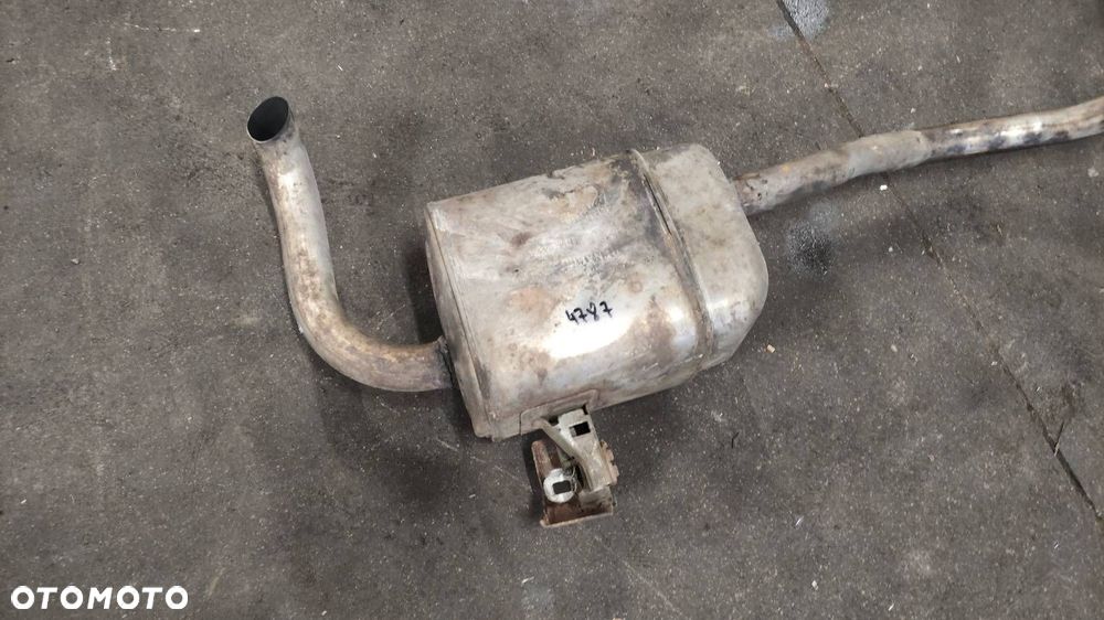 TŁUMIK WYDECH ŚRODKOWY + KOŃCOWY MEGANE 1.4 16V - 2