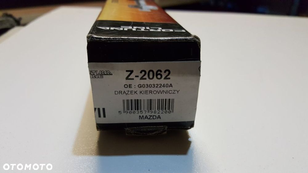 DRĄŻEK KIEROWNICZY STR. PRAWA MAZDA 626 II 82-87 ROK  Z-2062,E030-32-240A, G030-32-240, G030-32-240A - 2