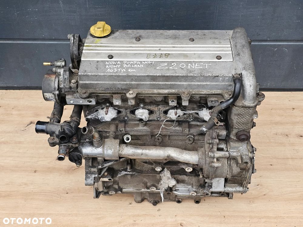 SILNIK SŁUPEK OPEL VECTRA C SIGNUM 2.0 TURBO Z20NET 163000 KM NOWA POMPA WODY - 1