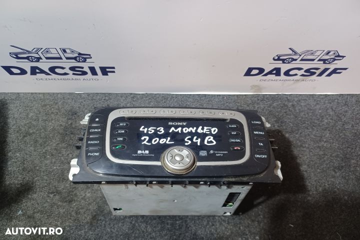 Radio cd A12190646 8S7T-18C939-MD 8S7T-18C939-MD Ford Mondeo MK4 [200 - 1