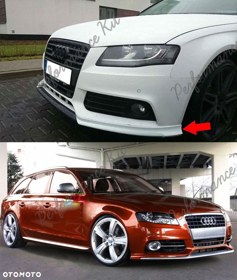 AUDI A4 B8 - Dokładka zderzaka przód - 6