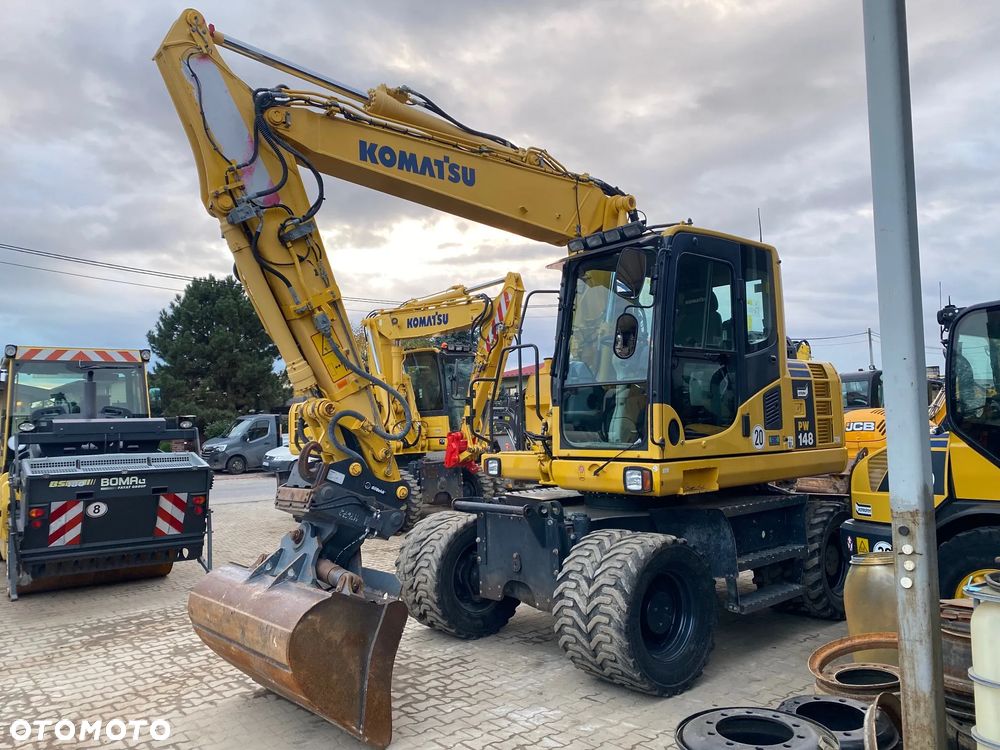Komatsu PW148 -8, 2015 ROK, KRÓTKI TYŁ, Z NIEMIEC, SERWISOWANA W KOMATSU - 9
