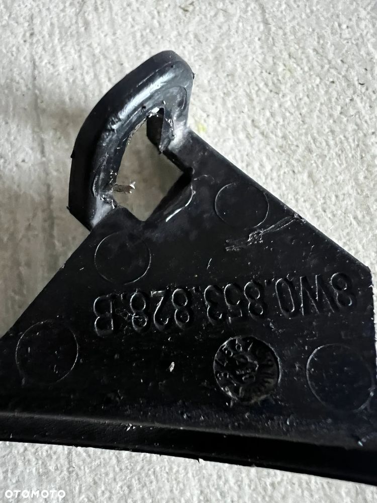 NAKŁADKA OSŁONA KRAWĘDZI NADKOLA LEWY PRAWY TYŁ AUDI A4 B9 ORYGINAŁ 8W0853827B 8W0853828B - 3