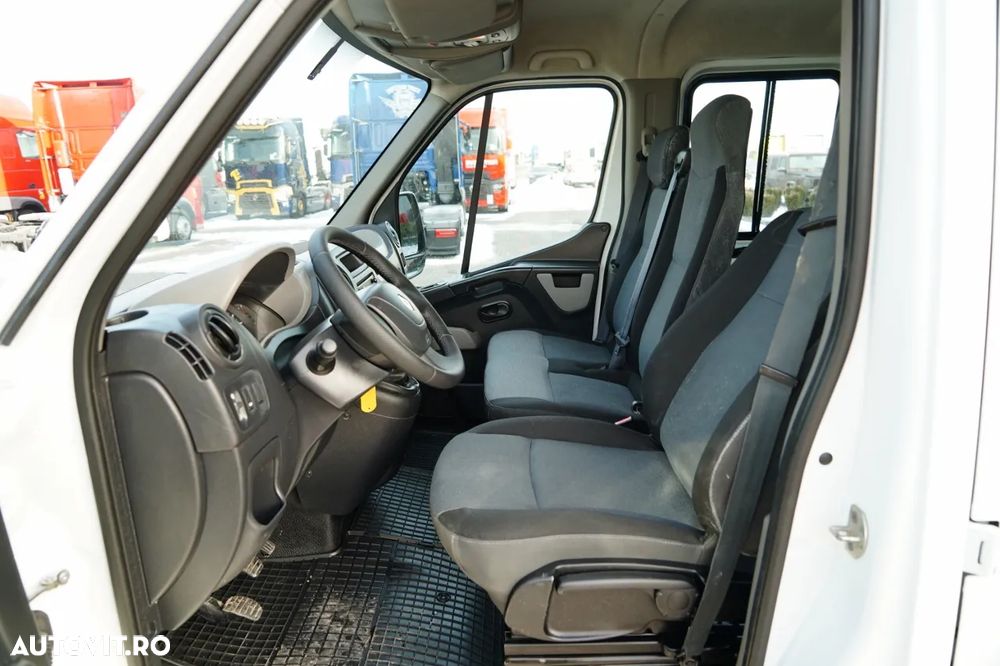 Renault MASTER / DCI 135 / BASCULATOR / CAMION CU OPȚIUNI 7 LOCURI / MANUAL - 25