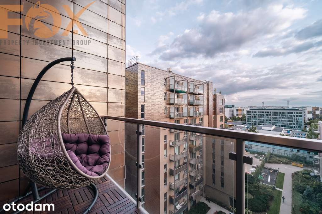 Stylowy 3 pok.loft/Qubik -Woronicza z widokiem