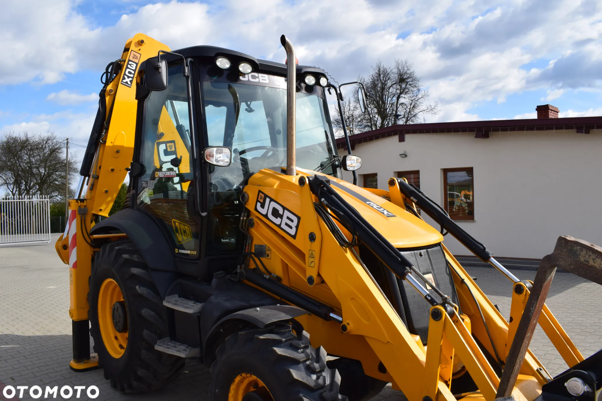 JCB 3CX /  Joystick / Koparko Ładowarka / - 4