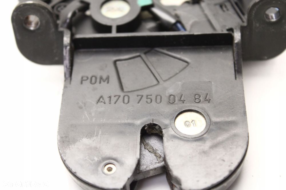 mercedes slk r170 lift 00r- zamek klapy bagażnika tył tylny a1707500484 - 5