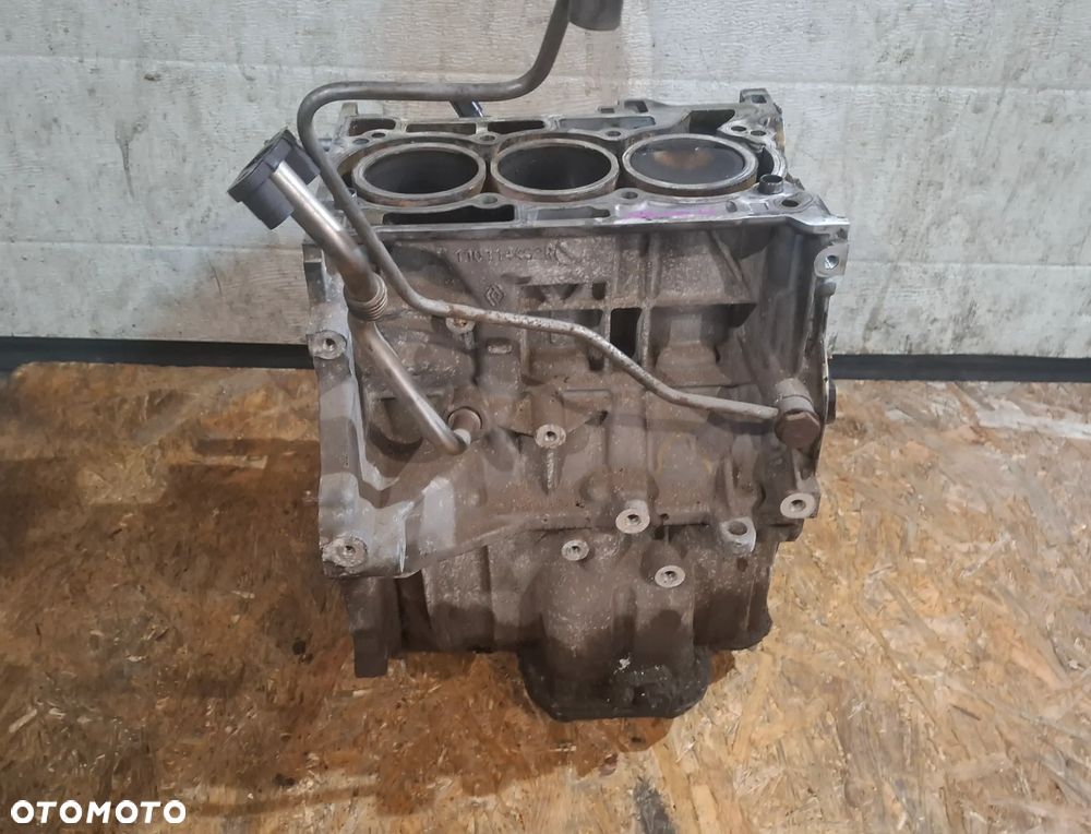 BLOK SILNIKA DÓŁ WAŁ TŁOKI RENAULT CLIO IV CAPTUR 0.9 TCE 2013- ROK KOD: H4BA400 - 2