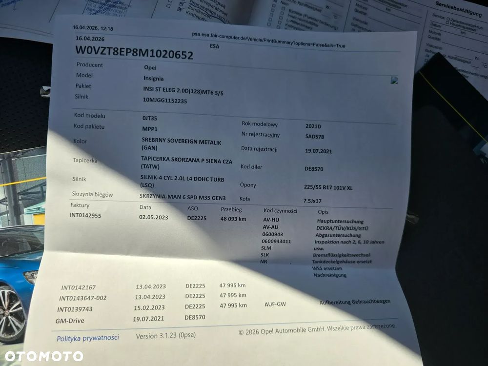 Opel Insignia 2.0 CDTI Elegance S&S - 39