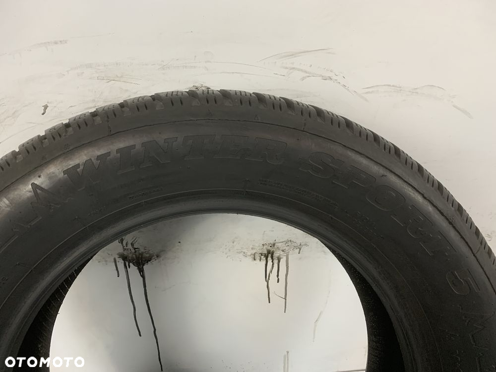 2x 205/60/16 Dunlop WinterSport5 / 2018r 8mm / GWARANCJA - 5