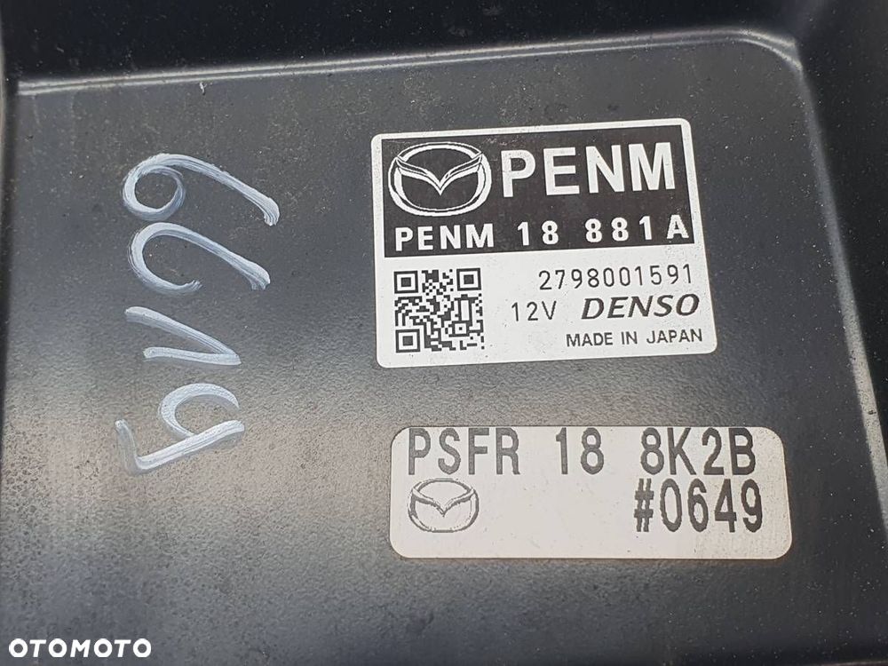 KOMPUTER STEROWNIK SILNIKA MAZDA CX-3 DK PENM18881A - 2