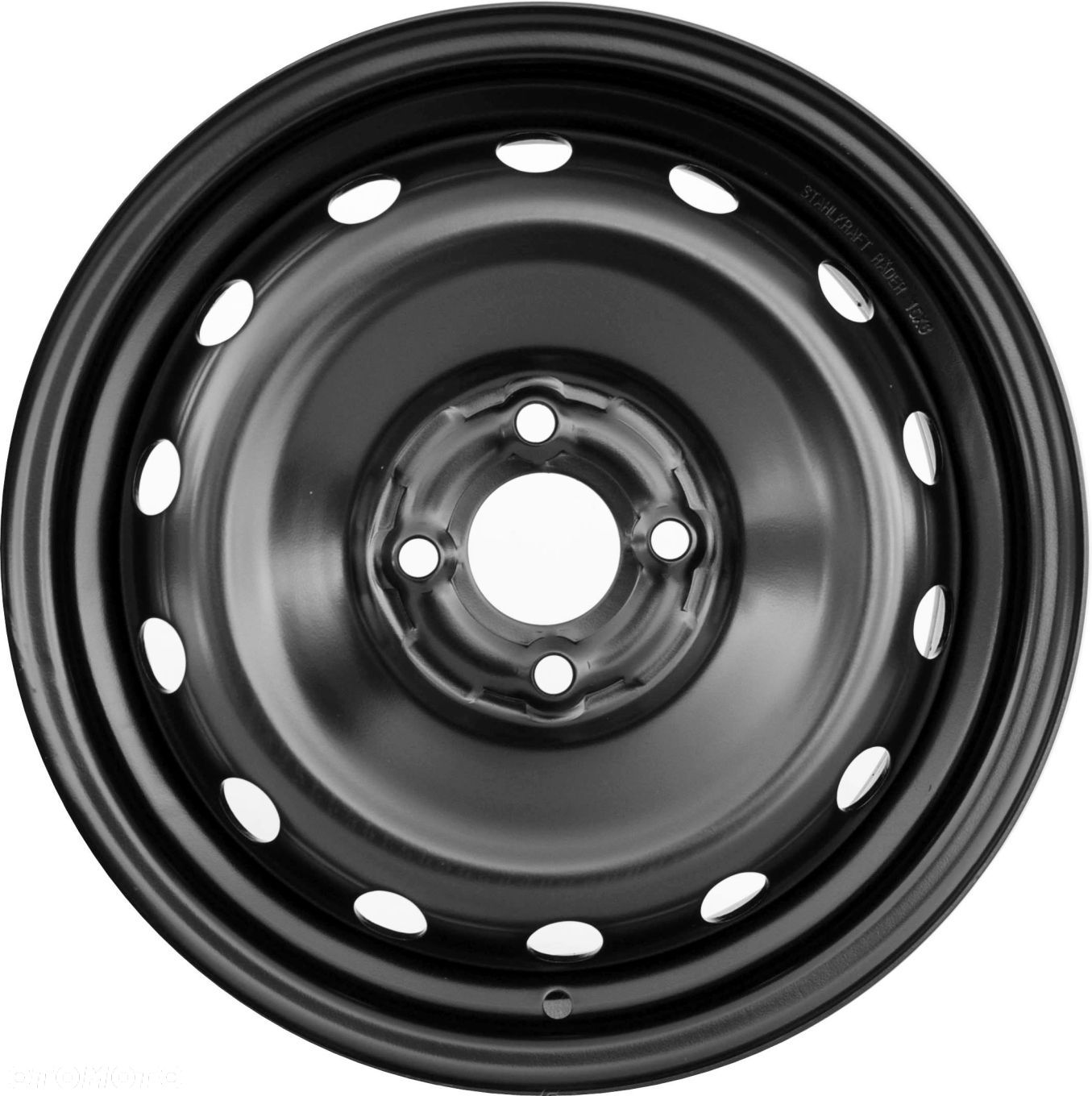 FELGA STALOWA 15 4x100 RENAULT CLIO 2 3 4 5 MEGANE - 1