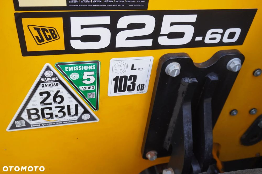 JCB 525-60T5 / 2022 / 860 MTH! / 2,5 t / zasięg 6 m / joystick_233767 - 16
