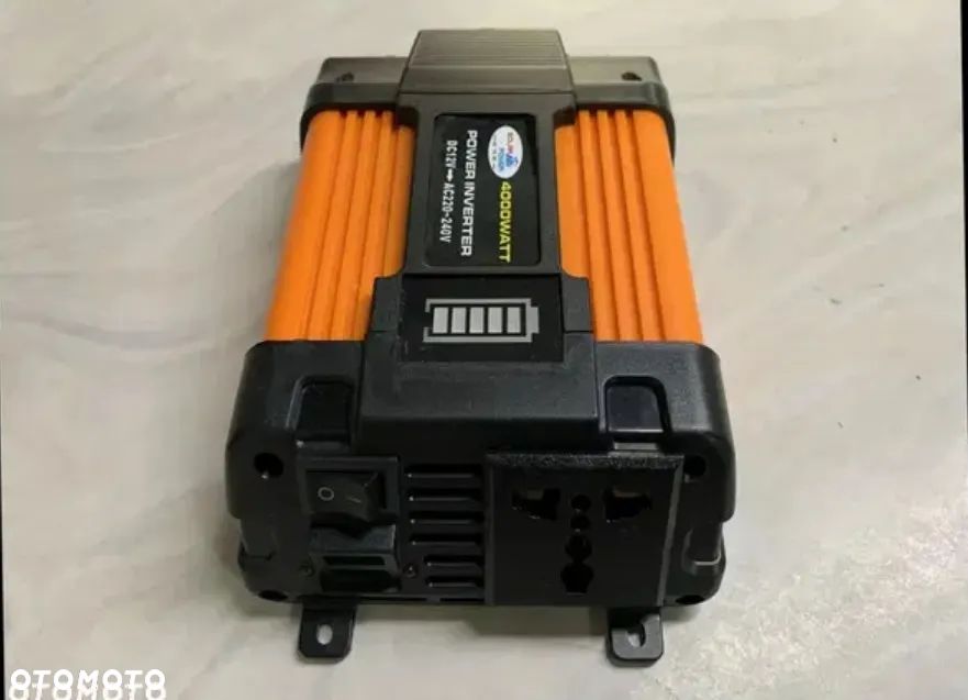 PRZETWORNICA NAPIĘCIA SAMOCHODOWA 500W / 4000W 12V POWER INVERTER KONWERTER NOWY - 3