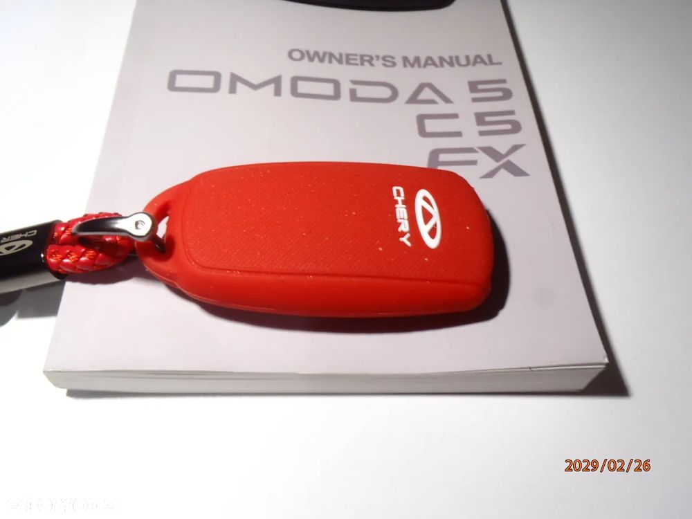 etui silkon gumowe pokrowiec zabezpieczenie breloczek do kluczy zawieszka na pilota OMODA 5 CHERY C5 Omoda & Jaecoo 7 - 25