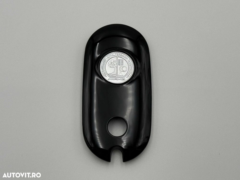 Capac Cheie Compatibil Mercedes Model nou AMG Affalterbach crom/negru - 7
