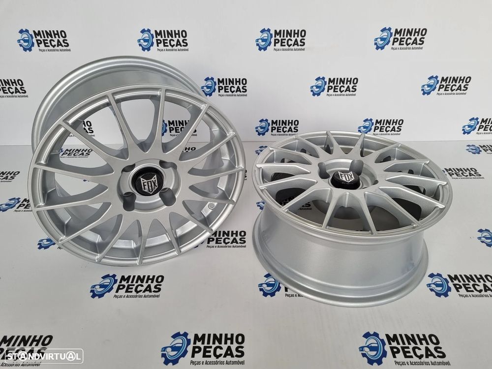 Jantes Fox (FX004) em 15 silver (4x108) - 4