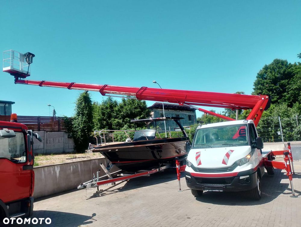 Iveco Podnośnik Koszowy Ruthmann TB290 Zwyżka 29 Metrów 17 w Bok UDT  Import Jak Wumag Gsr Multitel - 1
