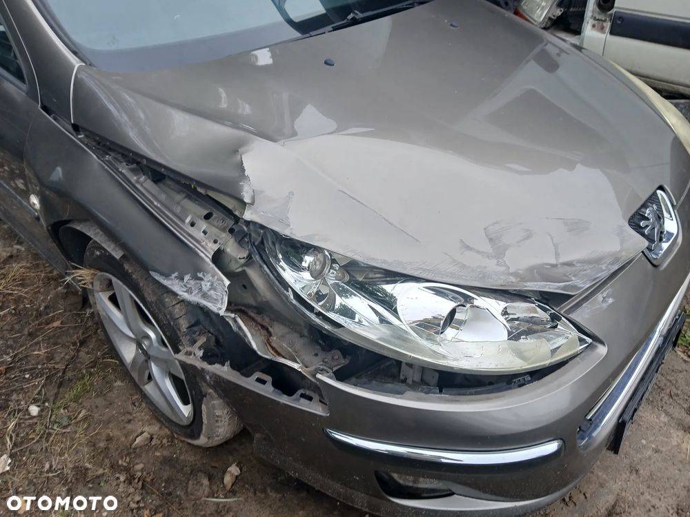 PEUGEOT 407 SW KDAC maska pokrywa silnika klapa bagażnika zderzak lampa reflektor pas przedni - 2