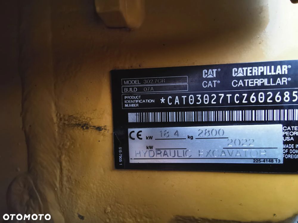 Caterpillar 302.7 CR - 12