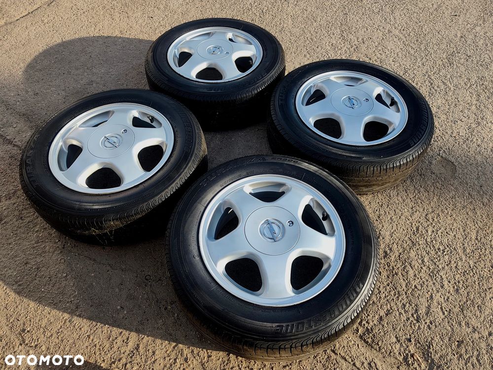 4x100 Felgi Aluminiowe Alufelgi Oryginalne 15 Koła Letnie Lato OPEL ASTRA G H CALIBRA COMBO C CORSA B C D VECTRA A B TIGRA KARL KADETT 4mm Legnica ALU-RAD 195/65 - 3