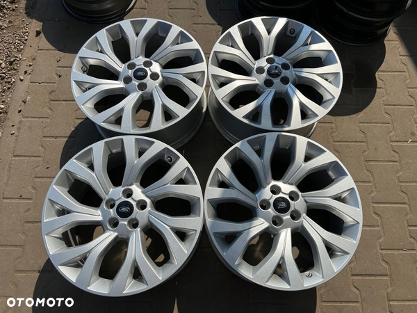 KOMPLET FELG FELGI ALU LAND ROVER 21 ET49 5X120 ORYGINALNE