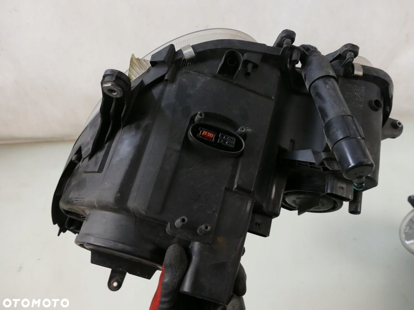 MERCEDES W211 LIFT LAMPA XENON SPRYSKIWACZ PRZÓD LAMPY PRZEDNIE KOMPLET - 14