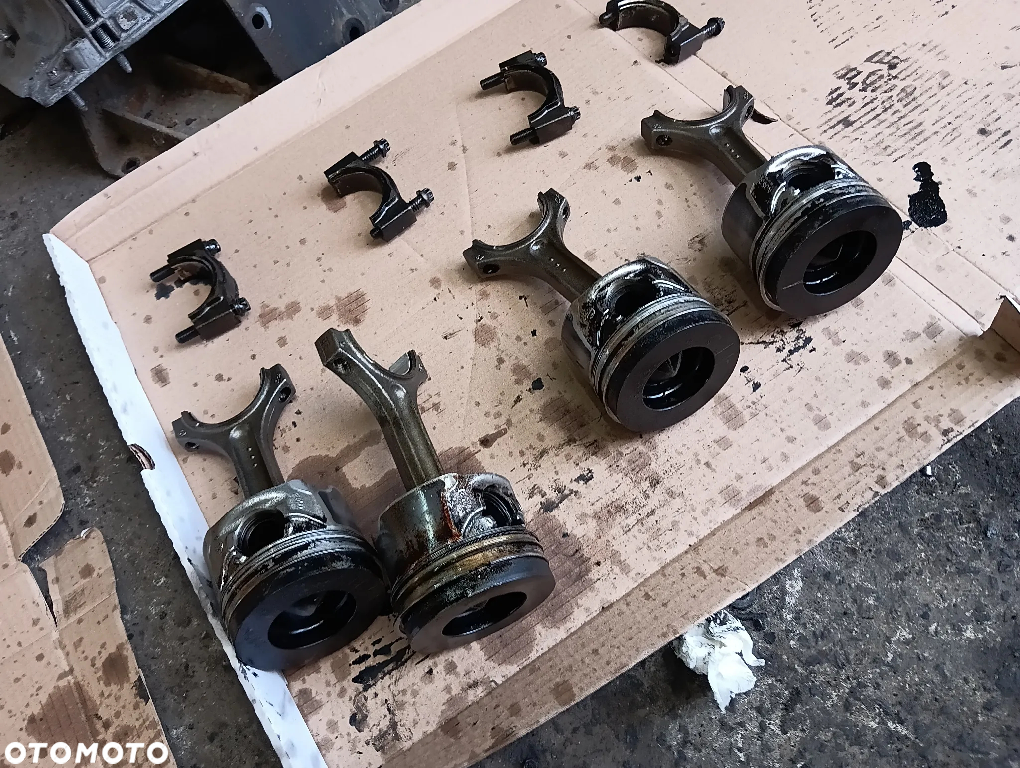 bmw f20 f21 f30 2.0d 15r b47d20a blok silnika wal korbowy panewki tloki pompa oleju 851375608 - 11